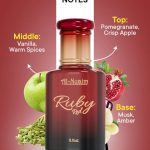 Al-Nueem Red Ruby Attar – Long Lasting Alcohol-Free Arabic Perfume Oil for Men & Women – 9ml Natural Fragrance